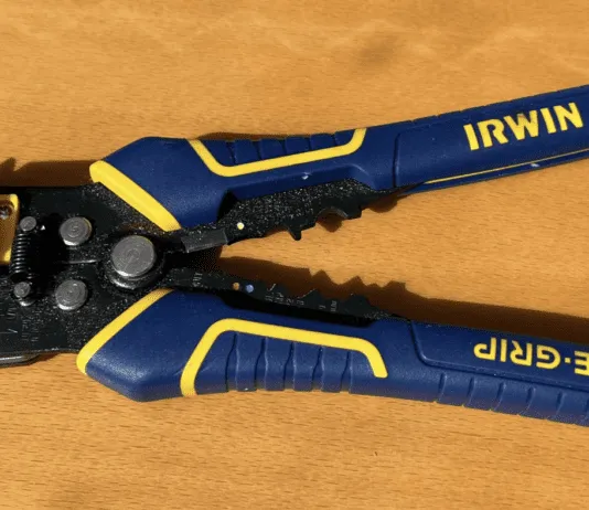 Irwin Vise-Grip Wire Stripper. (Photo/ Adam Morris)